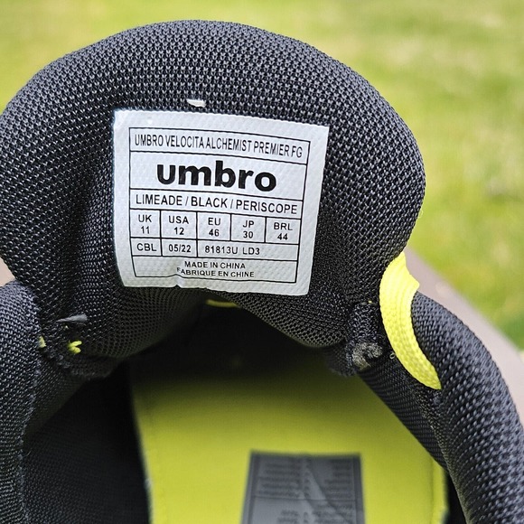 Umbro Velocita Alchemist Premier Fg Soccer Cleats Men's US Size 12 New‎ - Picture 11 of 12